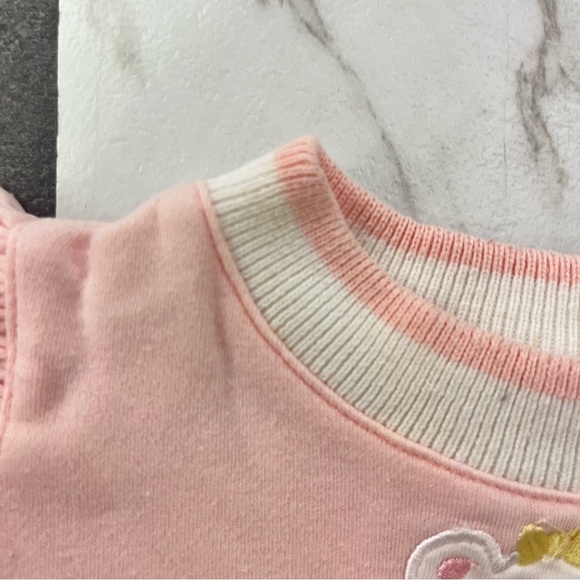 Vintage Florence Eiseman Pink Teddy Bear Onesie Size 3M - Picture 4 of 6